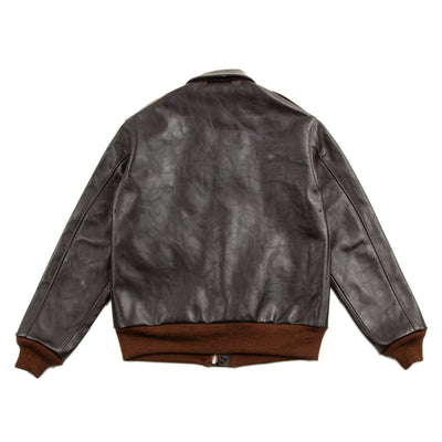 The Real McCoy's Type A-2 REAL MCCOY MFG. Co. (Model 220) - Seal Brown - Standard & Strange