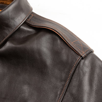 The Real McCoy's Type A-2 REAL MCCOY MFG. Co. (Model 220) - Seal Brown - Standard & Strange