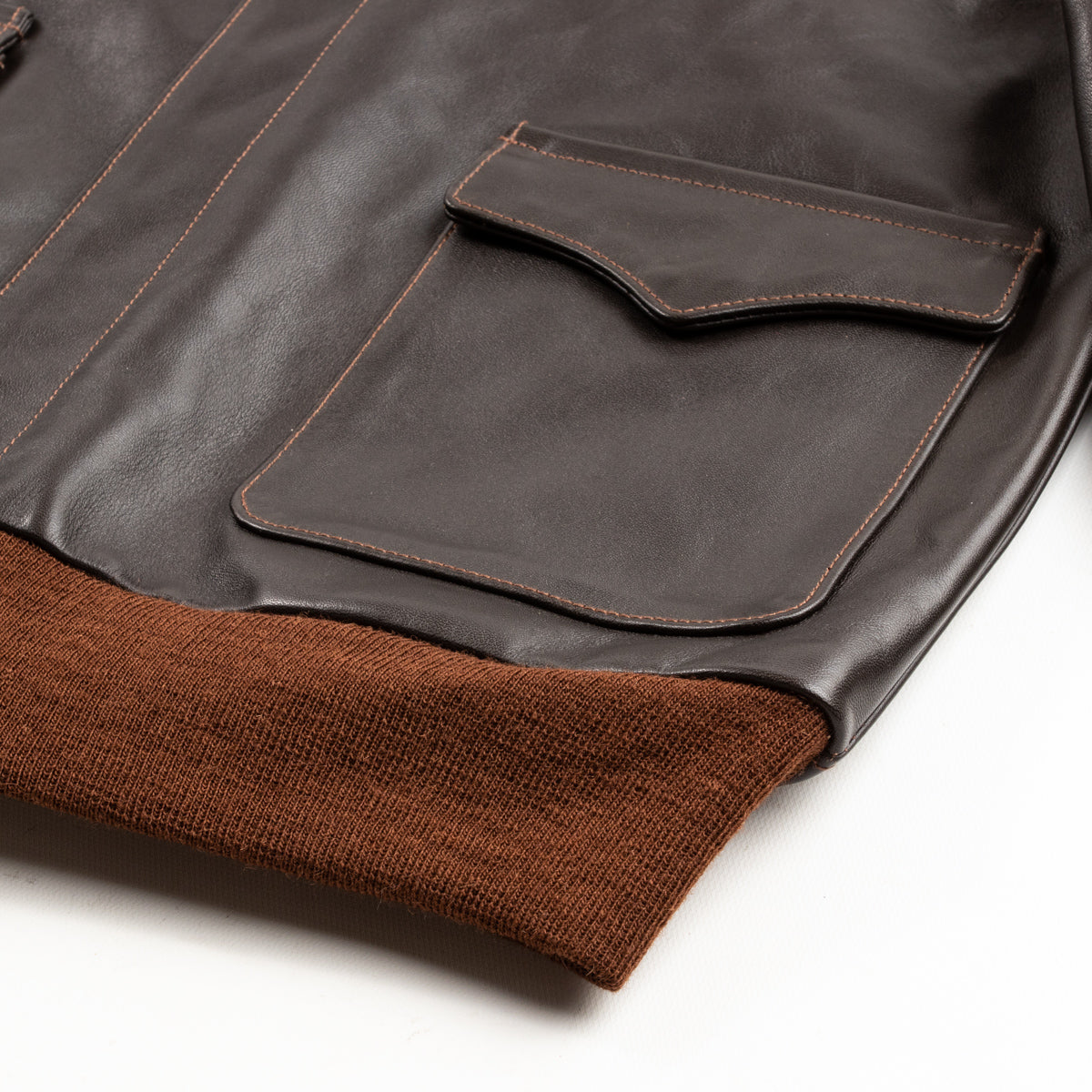 The Real McCoy's Type A-2 REAL MCCOY MFG. Co. (Model 220) - Seal Brown - Standard & Strange