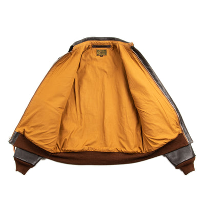 The Real McCoy's Type A-2 REAL MCCOY MFG. Co. (Model 220) - Seal Brown - Standard & Strange