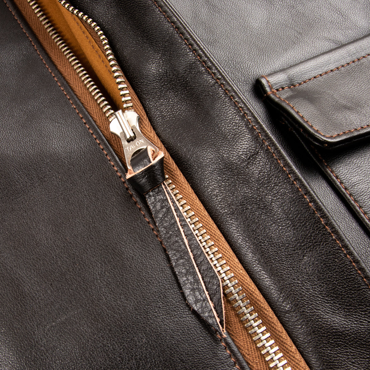 The Real McCoy's Type A-2 REAL MCCOY MFG. Co. (Model 220) - Seal Brown - Standard & Strange