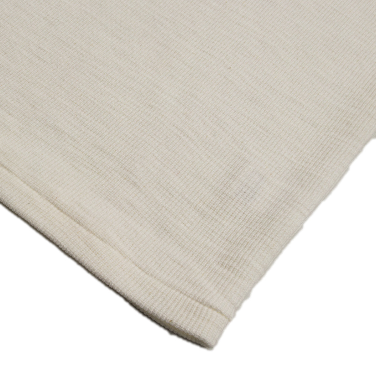 The Real McCoy's Western Cardigan Stitch Henley Shirt - White - Standard & Strange