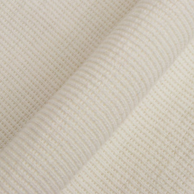 The Real McCoy's Western Cardigan Stitch Henley Shirt - White - Standard & Strange