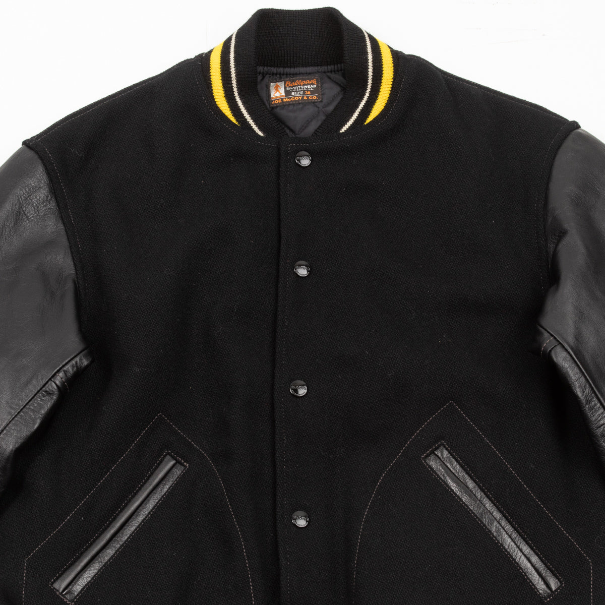 The REAL McCOY´S WOOL ATHLETIC JACKET/BULLDOGS-