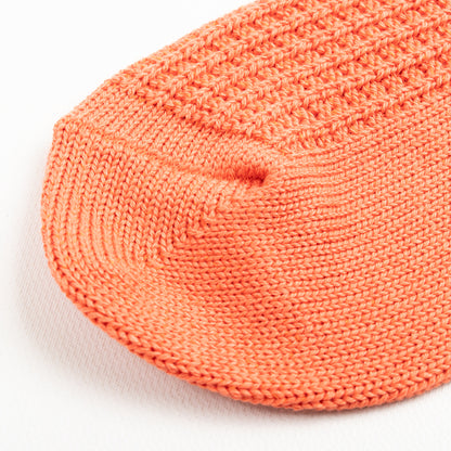 RoToTo Cotton Waffle Socks - Light Orange - Standard & Strange