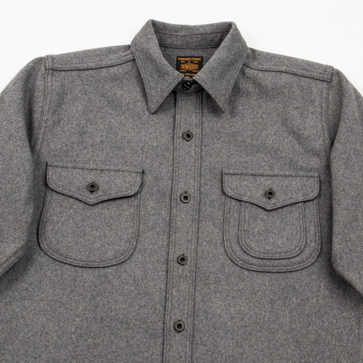S&S x Runabout Goods Wool CPO Shirt