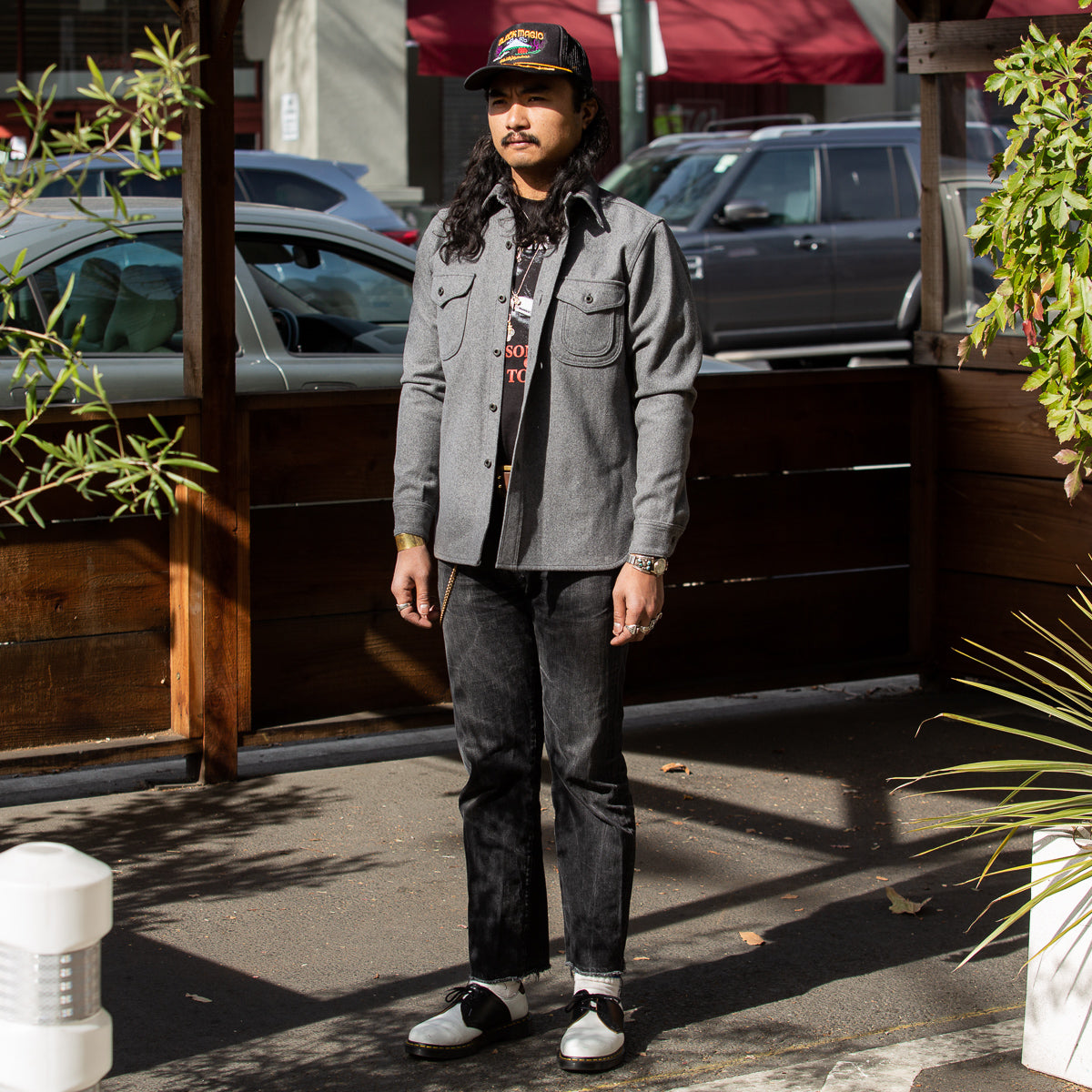 S&S x Runabout Goods Wool CPO Shirt