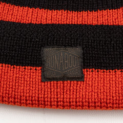Runabout Goods Wool Watch Cap - Black/Orange - Standard & Strange