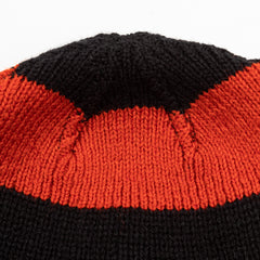 Runabout Goods Wool Watch Cap - Black/Orange - Standard & Strange