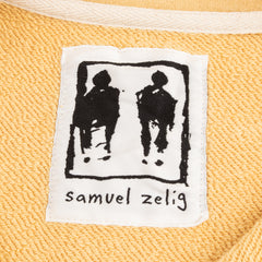 Samuel Zelig Le Tourment 1/4 Zip - Pale Yellow - Standard & Strange