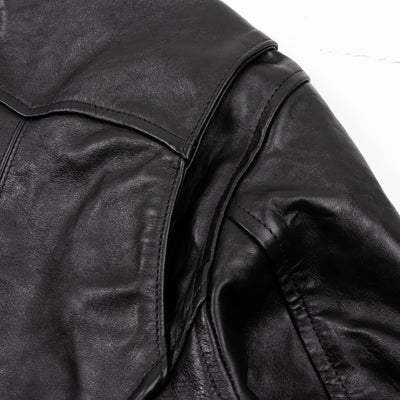 Simmons Bilt S&S x SB Heartbreaker Leather Jacket - Japanese Black Horsehide - Standard & Strange