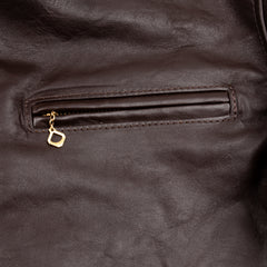 Simmons Bilt S&S x Simmons Bilt Two Lane Browntop II Horsehide Leather Jacket - Standard & Strange