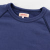 The Real McCoy's 9oz Loopwheel Raglan Sleeve Sweatshirt - MQ Navy - Standard & Strange