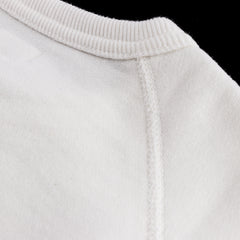 The Real McCoy's 9oz Loopwheel Raglan Sleeve Sweatshirt - Milk - Standard & Strange
