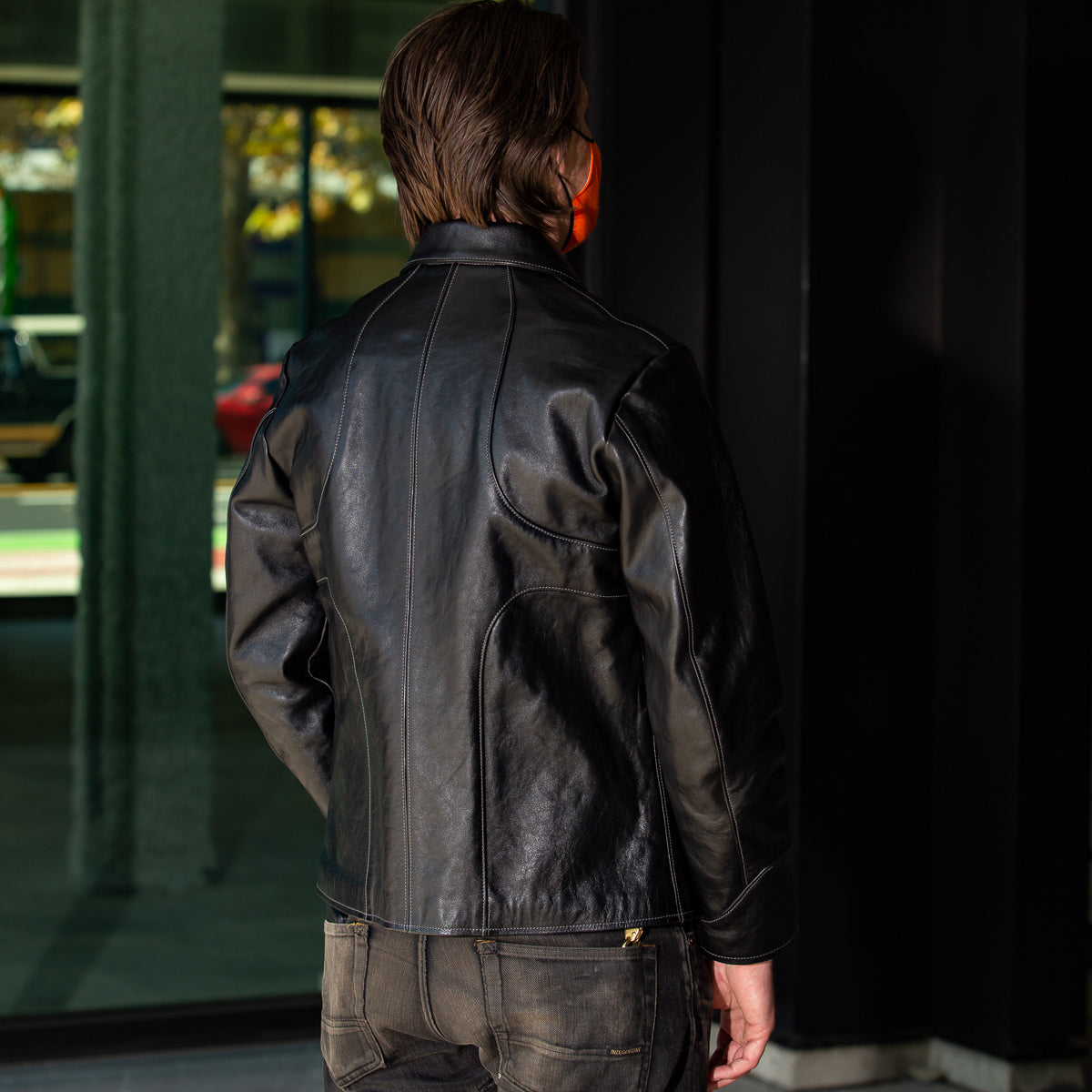 Dead Wood Leather Jacket - Black