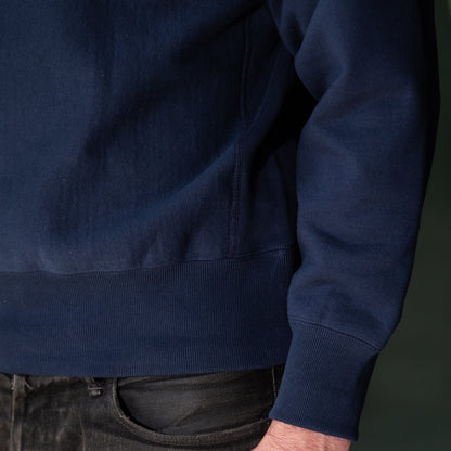 The Real McCoy's Heavyweight Crewneck Sweatshirt - Navy - Standard & Strange