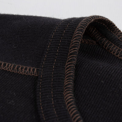 The Real McCoy's Joe McCoy Ball Park Long Sleeve Union Shirt - Black - Standard & Strange