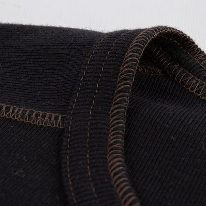 The Real McCoy's Joe McCoy Ball Park Long Sleeve Union Shirt - Black - Standard & Strange