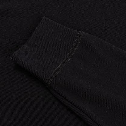 The Real McCoy's Joe McCoy Ball Park Long Sleeve Union Shirt - Black - Standard & Strange