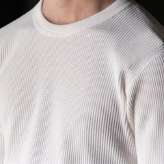 The Real McCoy's Joe McCoy Ball Park Long Sleeve Thermal Shirt - White - Standard & Strange