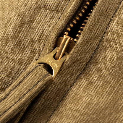 The Real McCoy's Vest, Alpaca, Pile-Lined - Khaki - Standard & Strange