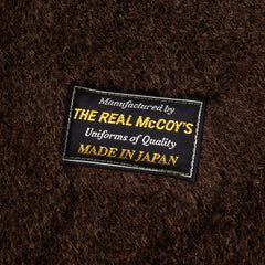 The Real McCoy's Vest, Alpaca, Pile-Lined - Olive - Standard & Strange