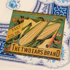Two Ears Brand Poem Bandanna - Lancaster Blue - Standard & Strange