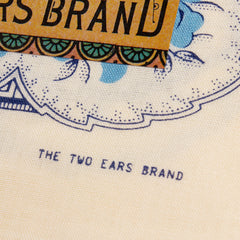 Two Ears Brand Poem Bandanna - Lancaster Blue - Standard & Strange