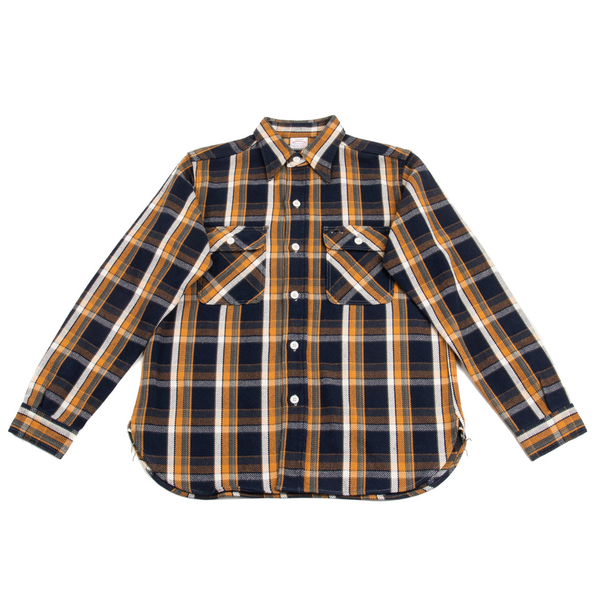 Flannel Shirt (B) - Navy