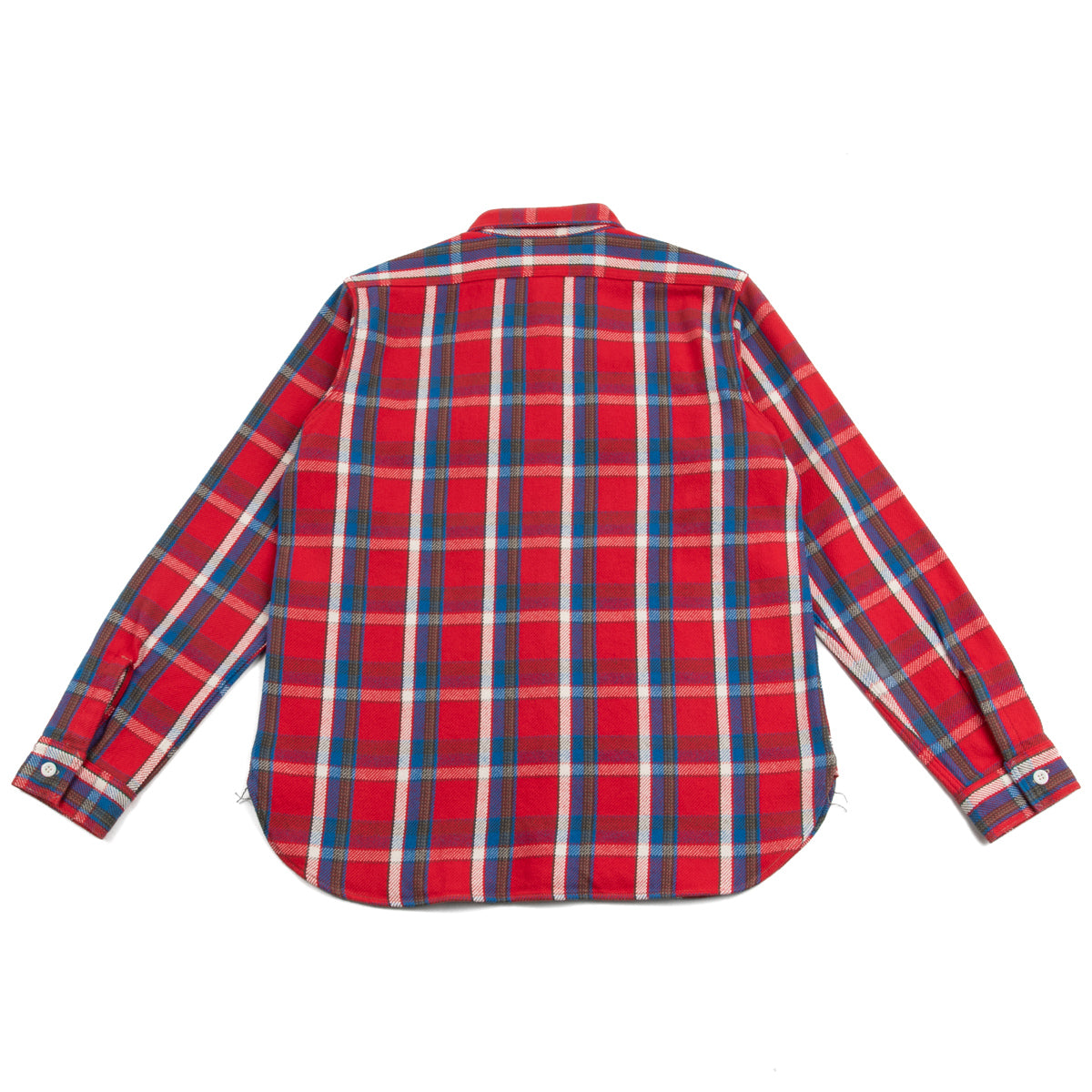 Warehouse Flannel Shirt (B) Red Standard & Strange