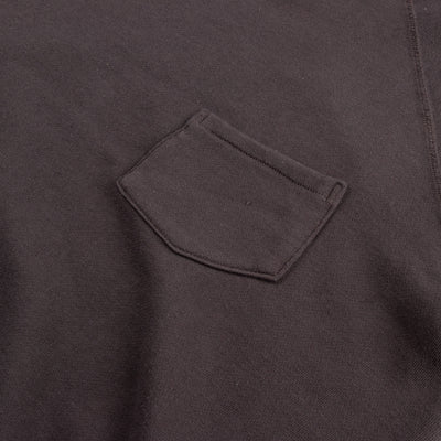 Warehouse Lot 4085 Loopwheel Short Sleeve Pocket Sweatshirt - Sumikuro - Standard & Strange