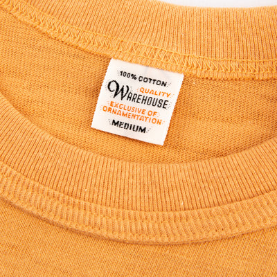 Warehouse Slub Cotton Tee - Orange - Standard & Strange
