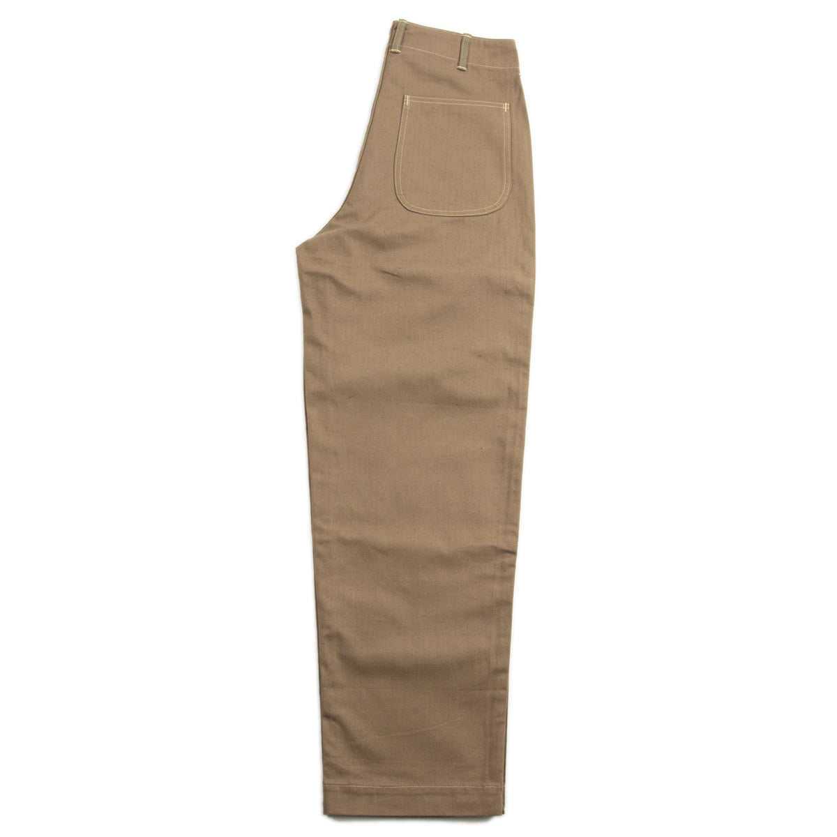 Lot 1213 Military Herringbone Utility Pants - OD Green