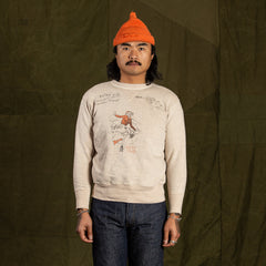 Warehouse Sweatshirt "Patsy" - Oatmeal - Standard & Strange