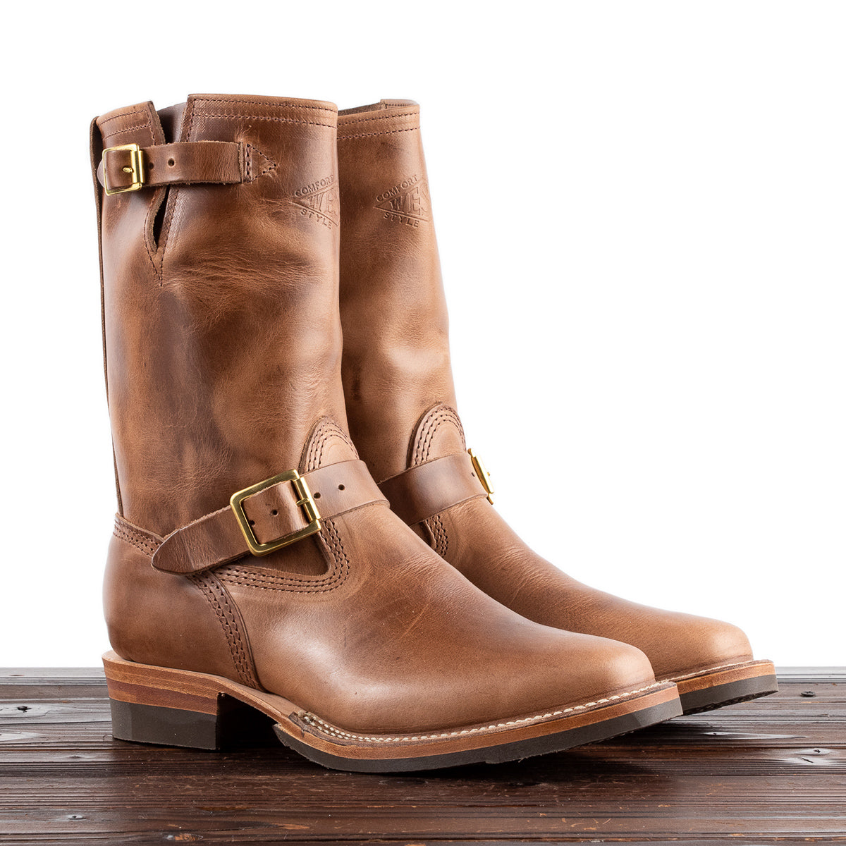 Wesco Mister Lou Engineer Boot - Natural CXL – Standard & Strange